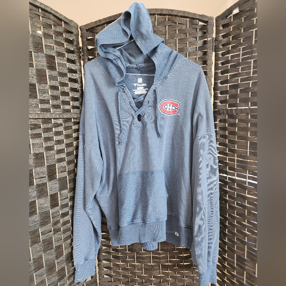 Fanatics Women's Habs Canadiens NHL Hoodie Sweater XL